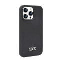 Audi Silicone Case - Etui iPhone 14 Pro Max (Czarny)