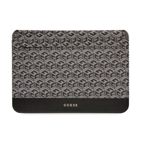 Guess GCube Stripes Computer Sleeve - Etui na notebooka 16" (Czarny)