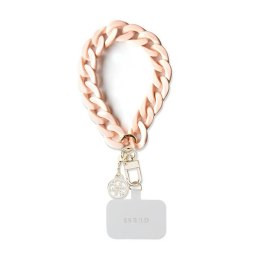 Guess Universal Big Hand Strap Acrylic 4G Charm - Uniwersalny pasek do telefonu (Różowy)