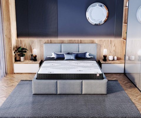 Materac multipocket H4 H5 GRADO MAX 160x200x25 CASHMERE BORDER COSIDO