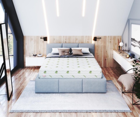 GRUBY Materac multipocketowy H3H5 FORGIA MAX ALOE VERA 180x200x26