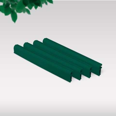 Klipsy do taśm ogrodzeniowych 10 szt. STANDARD ZIELONE Thermoplast