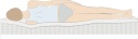 Materac bonell pianka+kokos H2 H3 Artemida 80x180x18 Medicott/Tencel