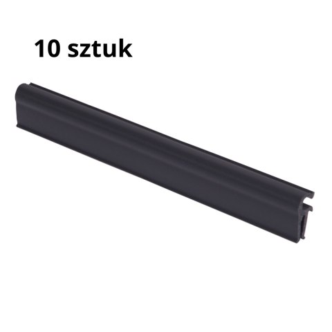 Klipsy do taśm ogrodzeniowych 10 szt. STANDARD GRAFIT Thermoplast