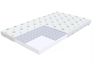 Materac piankowy BABY CARE z gryką MICROQUILT 70x160