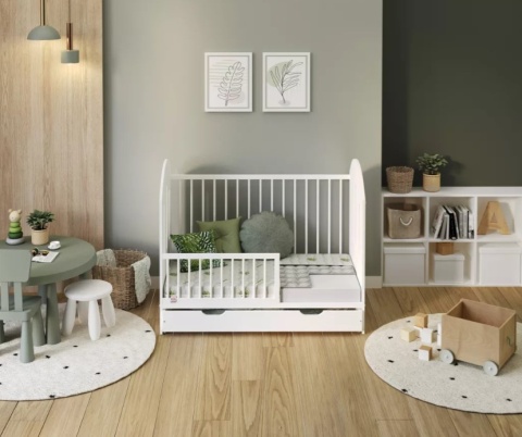 Materac piankowy BABY CARE z gryką MICROQUILT 70x160