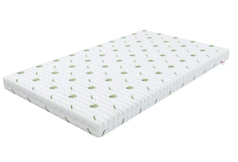 Materac piankowy BABY CARE z gryką Aloe 90x200