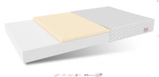 Materac piankowy Lateks BABY CLASSIC JERSEY 80x180