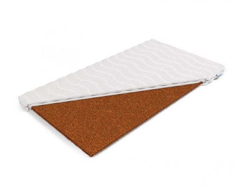 Materac nawierzchniowy z kokosu H4 Iaso 80x190x3 Medicott/Tencel