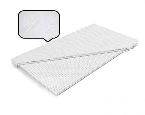 Nakładka na materac z lateksu H1 Leto 90x180x4 SilverActive