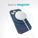 Speck Presidio2 Grip Magsafe - Etui iPhone 15 (Coastal Blue / Dustgrey / White)
