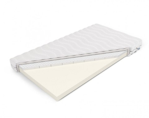 Materac piankowy z lateksem H2 Krasnoludek 80x200x12 Medicott/Tencel
