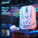 WEKOME VB07 Mecha Series - Bezprzewodowe słuchawki Bluetooth V5.3 TWS z etui ładującym (Biały)