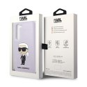 Karl Lagerfeld Silicone NFT Ikonik - Etui Samsung Galaxy S23+ (fioletowy)