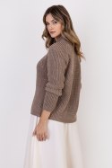 Sweter Kardigan Model SWE120 Mocca - MKM MKM