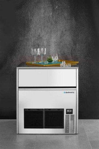 Kostkarka podblatowa chłodzona powietrzem Coolice 85kg/24h, poj. 40 kg, Barmatic