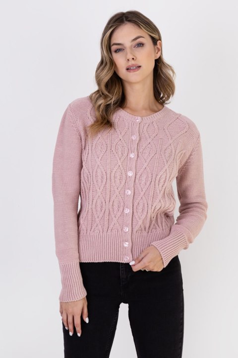 Sweter Damski Model SWE317 Powder Pink - MKM MKM