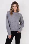 Sweter Damski Model SWE323 Grey - MKM MKM