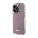 Guess IML Faceted Mirror Disco Iridescent - Etui iPhone 15 Pro (różowy)