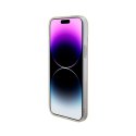 Guess IML Iridescent MagSafe - Etui iPhone 15 (różowy)