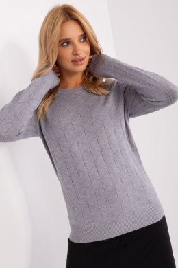 Sweter Damski Model AT-SW-232901.25X Grey - AT AT