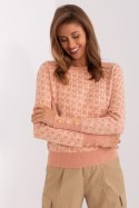 Sweter Damski Model AT-SW-2342.46P Dark Pink - AT AT