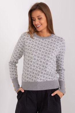 Sweter Damski Model AT-SW-2342.46P Grey - AT AT