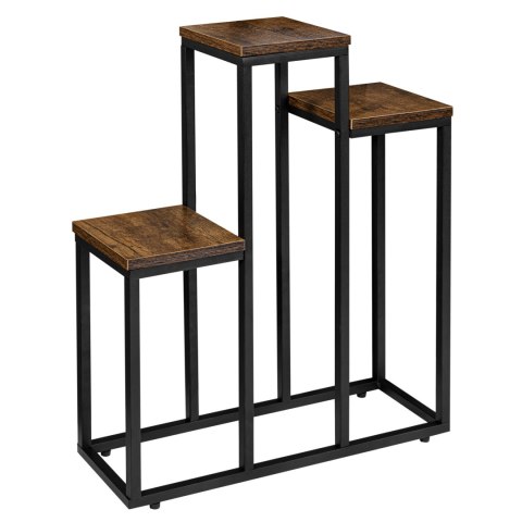 Kwietnik metalowy loft AGRAS RUSTIC stojak na kwiaty