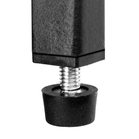 Kwietnik metalowy loftowy czarny TORRE RUSTIC 60 cm