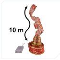 Wstążka ozdobna taśma LED 10m 100LED lampki choinkowe ozdoba świąteczna multikolor na baterie Kik sp. z o.o. sp. k.