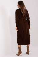 Sukienka Komplet Model BA-KMPL-0269.39P Dark Brown - Badu Badu