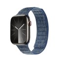 Crong Melange - Pasek magnetyczny do Apple Watch 42/44/45/49 mm (niebieski melanż)