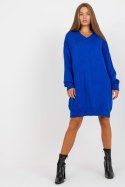 Sukienka Model LC-SW-0341.38P Cobalt - Rue Paris Rue Paris