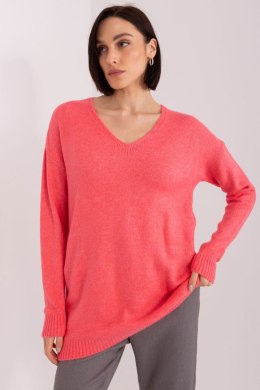 Sweter Damski Model TO-SW-1810.84P Coral - Rue Paris Rue Paris