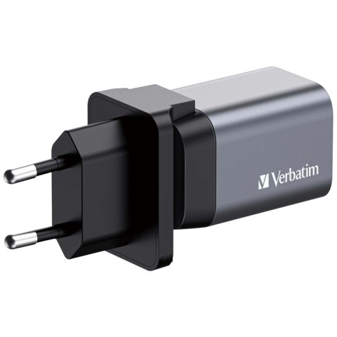 VERBATIM WALL CHARGER ŁADOWARKA ŚCIENNA GAN EU/UK ADAPTER 35W 32200