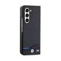 BMW Leather Carbon - Samsung Galaxy Z Fold 5 (czarny)