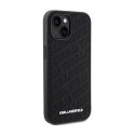 Karl Lagerfeld Quilted K Pattern - Etui iPhone 15 (czarny)