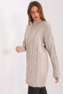 Sukienka Model LC-SK-1561.72P Beige - Rue Paris Rue Paris