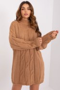 Sukienka Model LC-SK-1561.72P Camel - Rue Paris Rue Paris