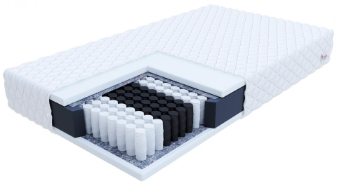 Łóżko FRESIA TRINITY (RÓŻNE KOLORY) 160x200 metalowy stelaż + Lux Materac