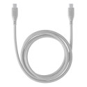 Cellularline Soft Cable - Kabel USB-C do USB-C 1.2 m (szary)