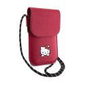 Hello Kitty Leather Daydreaming Cord - Torebka na telefon (różowy)