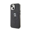 Karl Lagerfeld IML Ikonik MagSafe - Etui iPhone 15 (czarny)