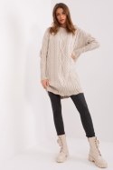 Sukienka Model LC-SK-8012-2.25P Light Beige - Rue Paris Rue Paris