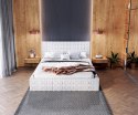 Łóżko tapicerowane NEVADA TRINITY (BIAŁY) 120x200
