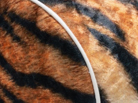 Poduszka BIG wałek Zwierzakowiec Tygrysowiec Hevea Psie Historie 50x15