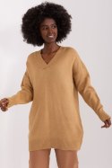 Sweter Damski Model BA-SW-0577.02P Camel - Badu Badu