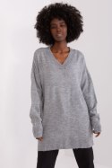 Sweter Damski Model BA-SW-0577.36X Grey - Badu Badu