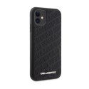 Karl Lagerfeld Quilted K Pattern - Etui iPhone 11 (czarny)