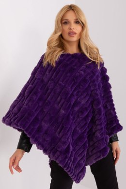 Sweter Ponczo Model AT-PN-2347.68 Dark Violet - AT AT